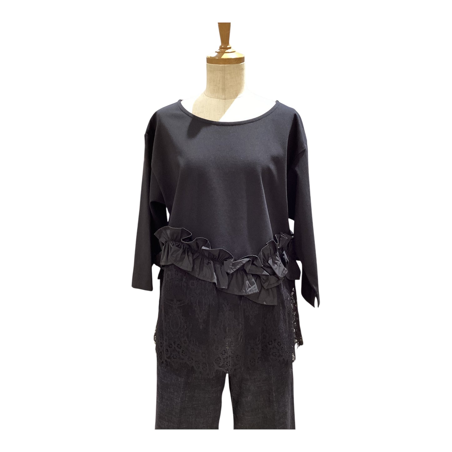 ◎Eimee Law ヘムフリルレースTOPS