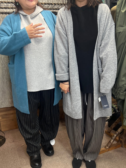 ウールニットカーディガン