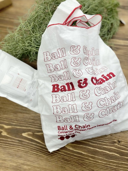 Ball & Chain エコバッグ　BALL＆CHAUNE