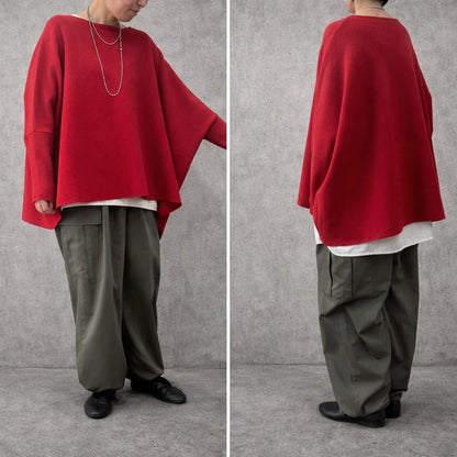 予約☆Siro　ビッグシルエットニット【即日決済で次から使える10％還元クーポンもらえます】