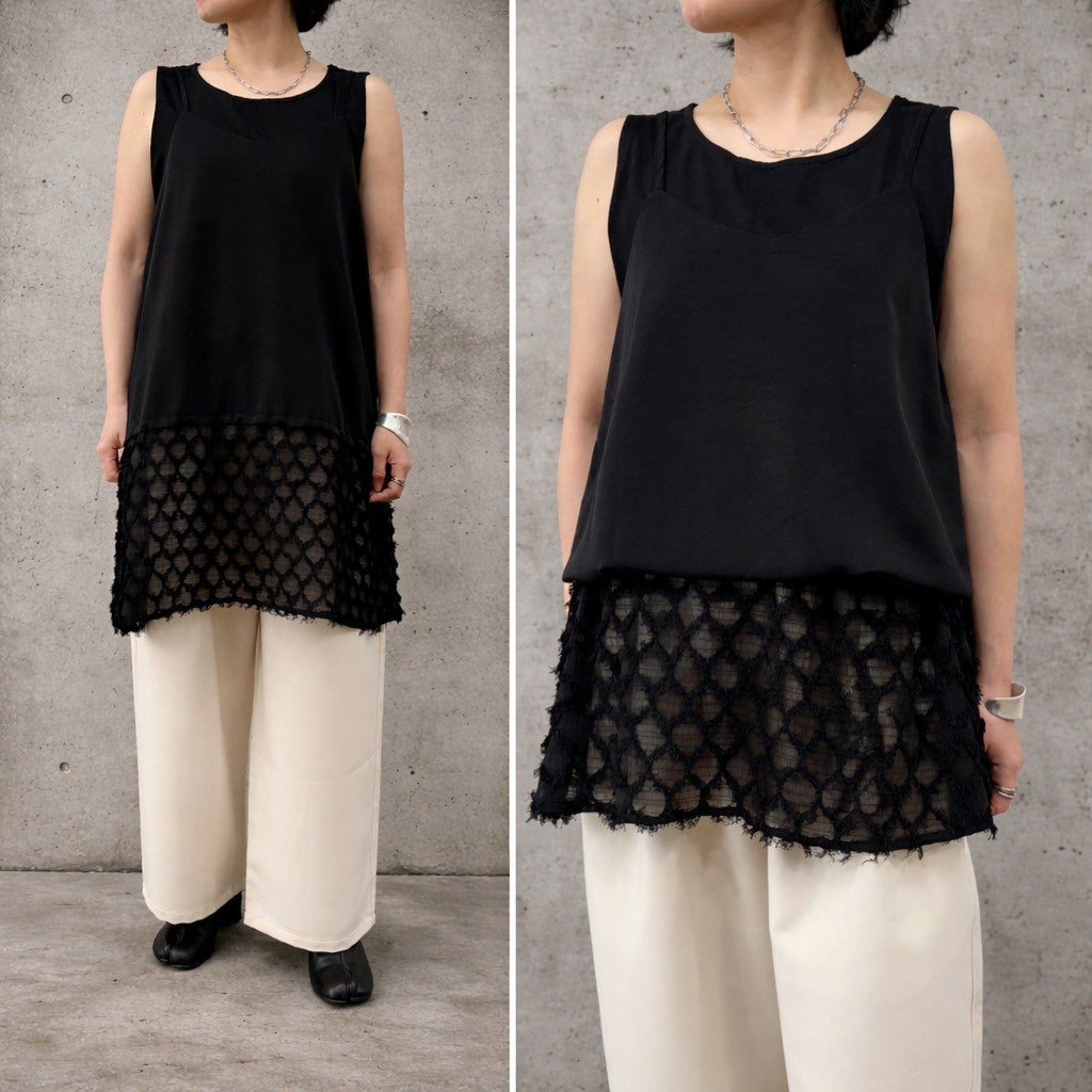 予約☆Ｓiro 裾アレンジキャミ【即日決済で次から10％還元クーポンもらえます】