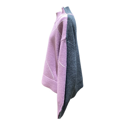 ◎Eimee Law アーチライン配色ニット