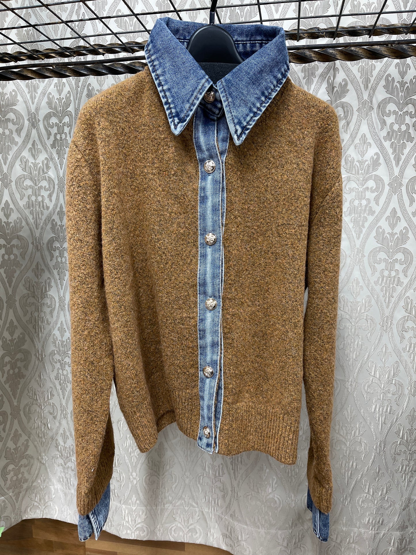 デニムドッキングニットJK