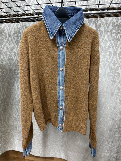 デニムドッキングニットJK