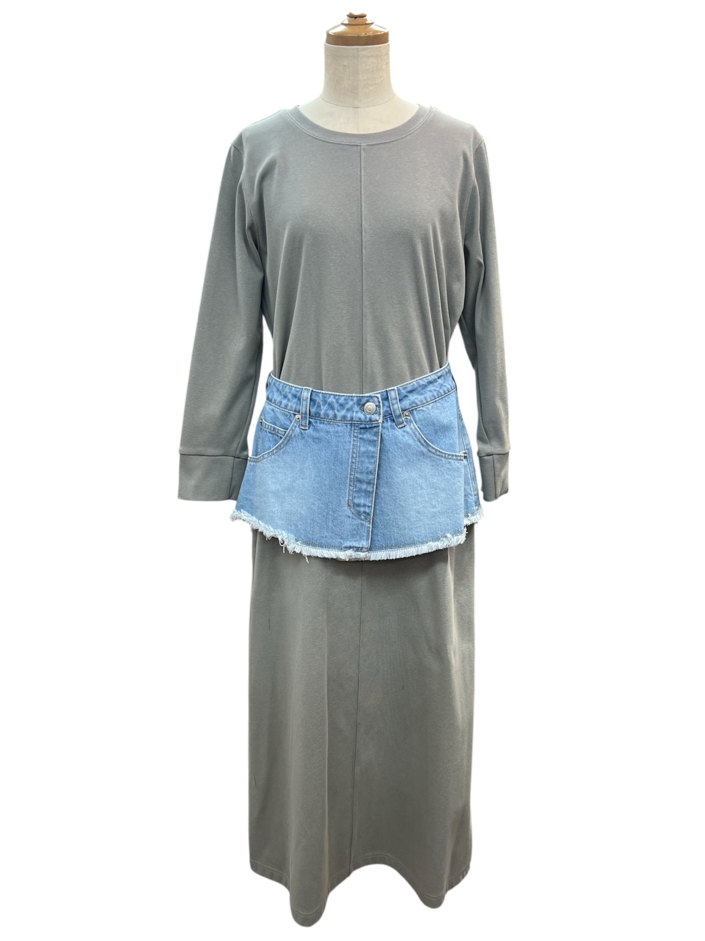 ATELIER SIX デニムドッキングOP