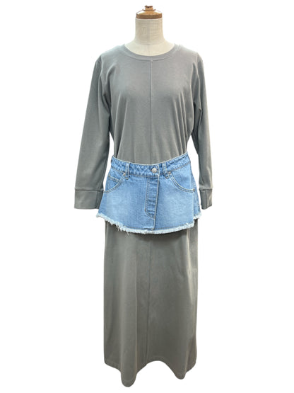 ATELIER SIX デニムドッキングOP