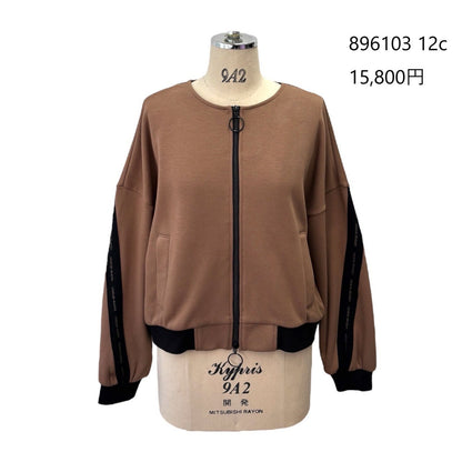 【予約商品11末〜12初】ayaneボンバーブルゾン