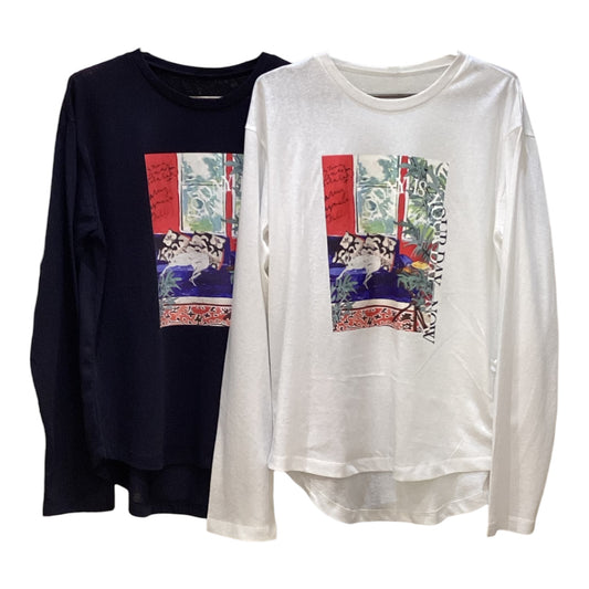 ◎【再入荷】Eimee Law  アートプリントシアースラブロンT