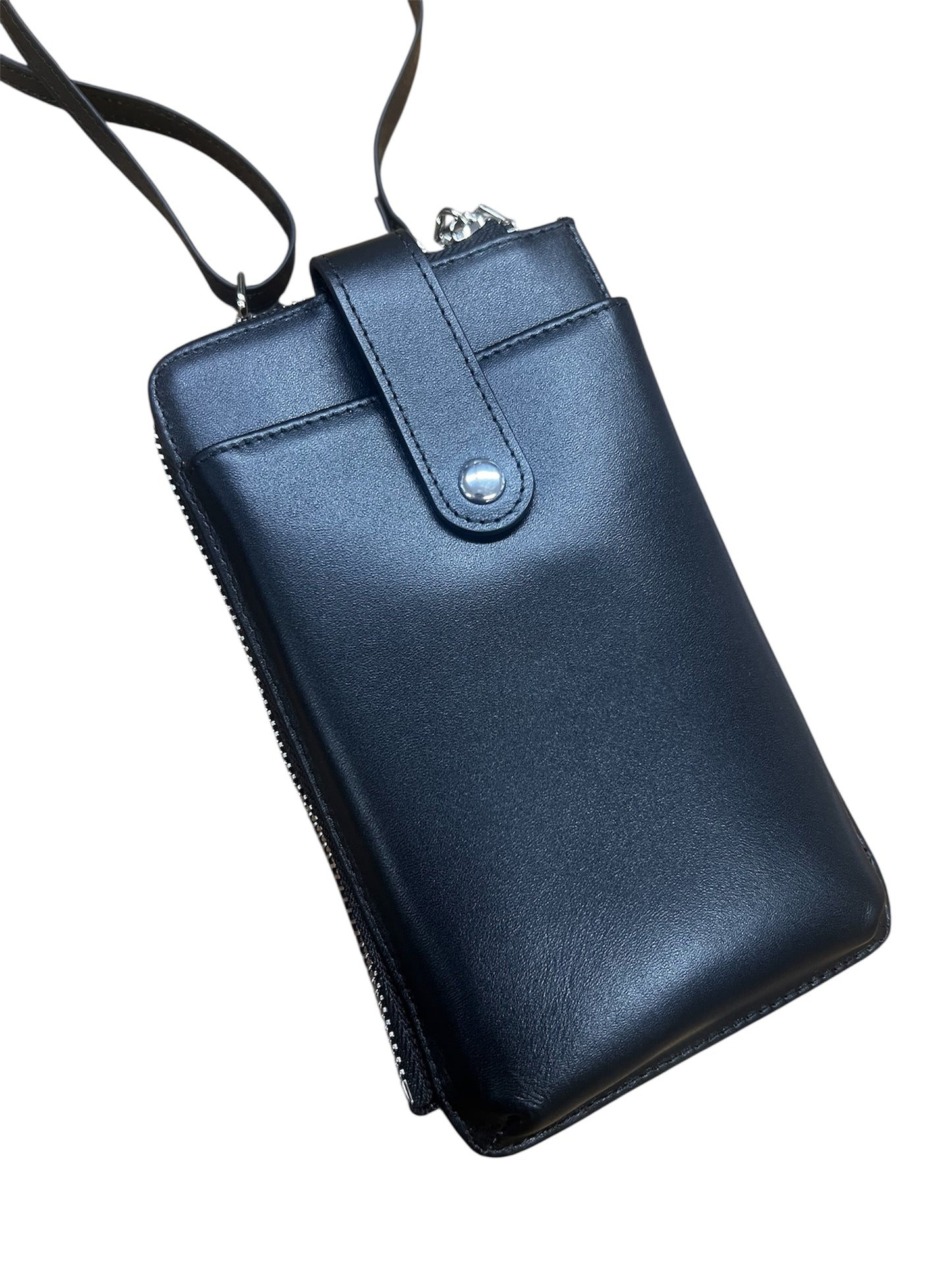 【送料無料】牛革スマホ ウォレットショルダーケース