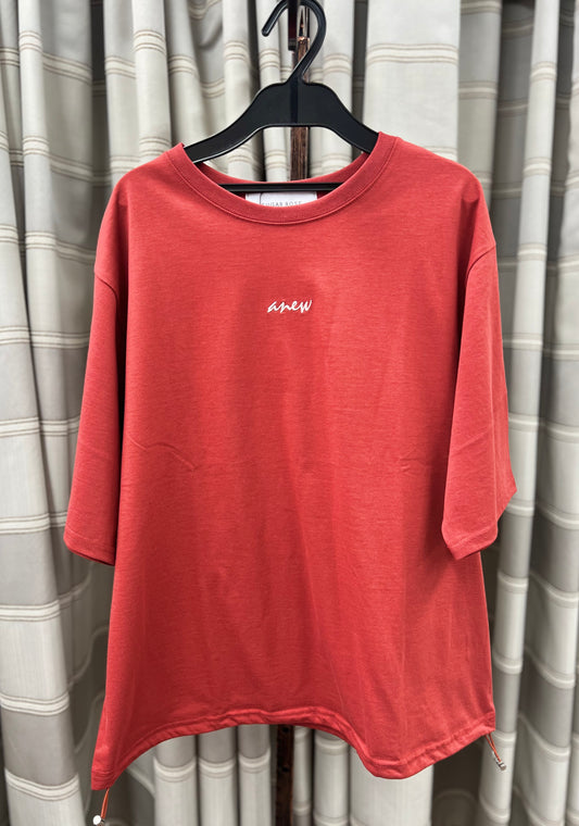 SUGAR ROSE ロゴ刺繍Tシャツ