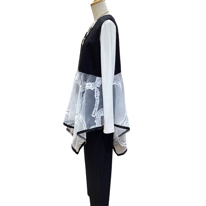 ◎【再入荷】オーガンジーイレギュラージレ