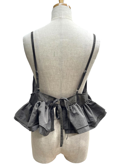 フリルヘムビスチェ