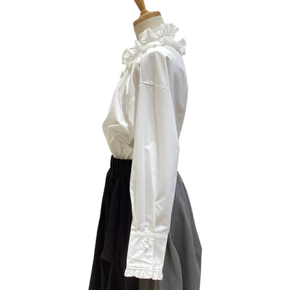 ◎ラッフルフリルカラーシャツ