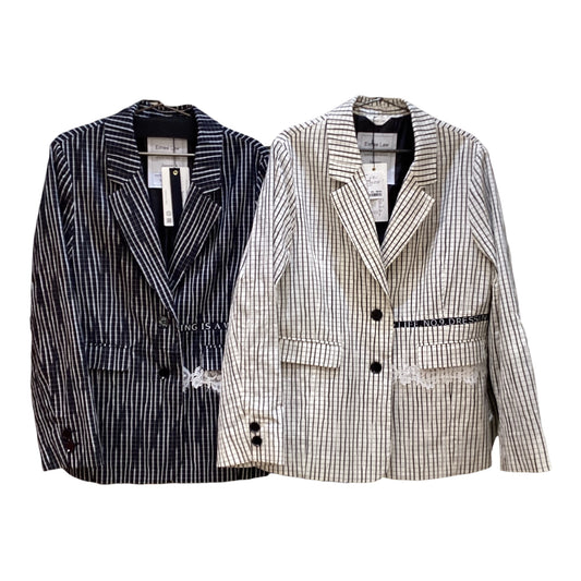 ◎Eimee Law テープ&レースギンガムチェックテーラード