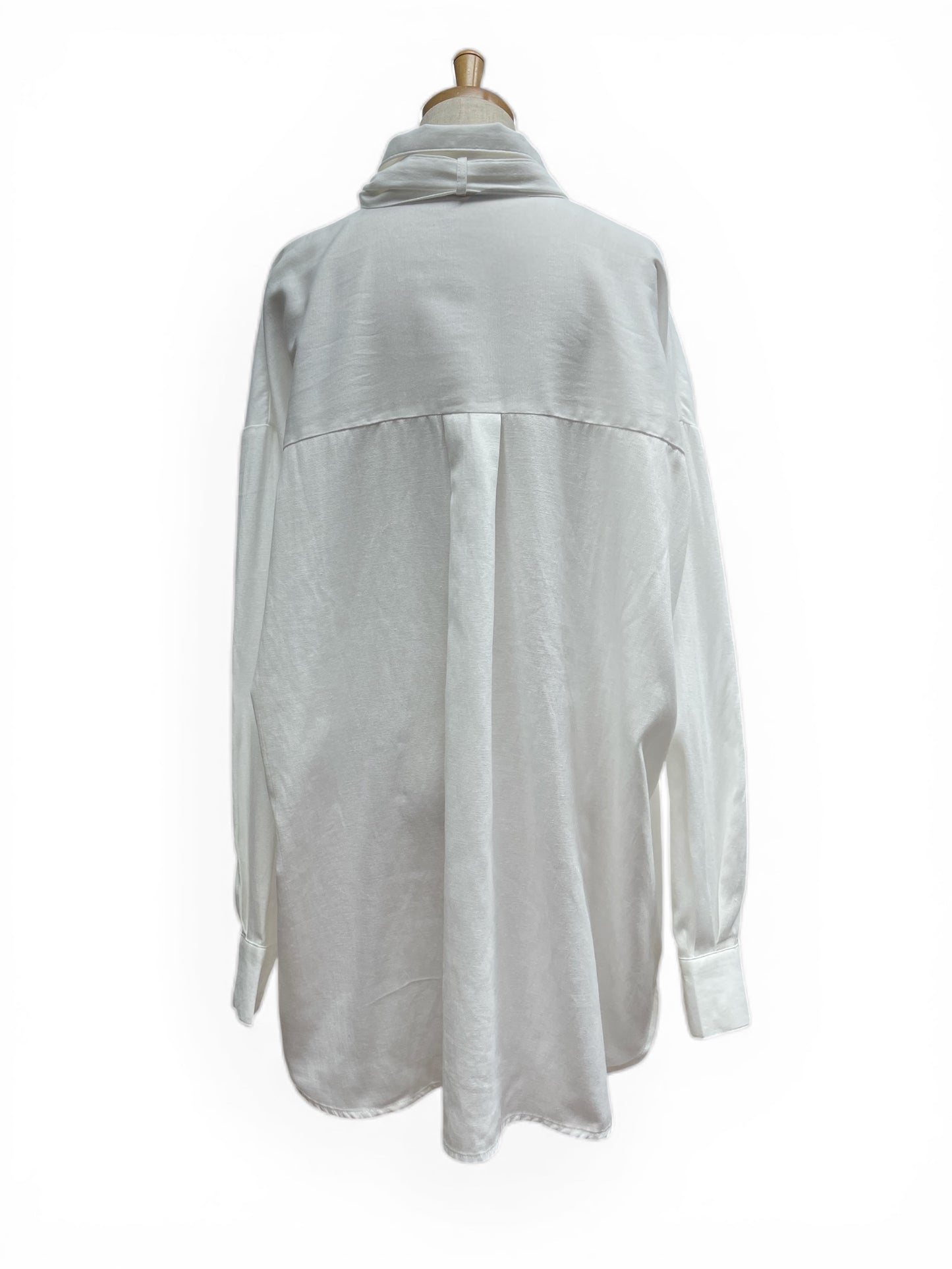 ダンガリーボウタイシャツ