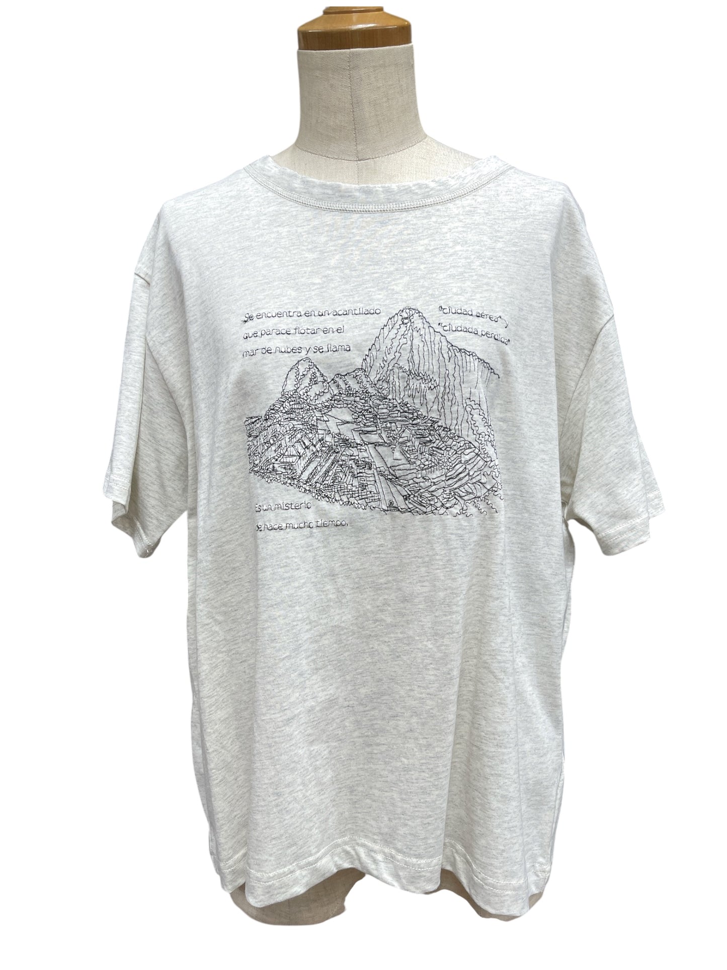 ATELIER SIX 綿天竺刺繍T