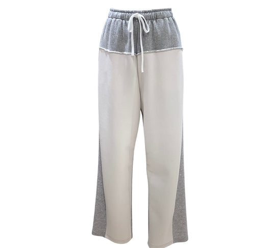 ◎Eimee Law テキスト刺繍ボンディングパンツ