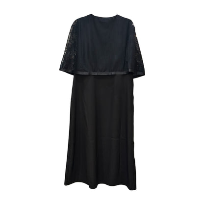 ◎メッシュレイヤードロングジレ