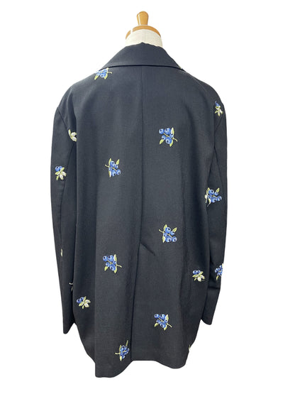ATELIER SIX C'EST MOI ブルーベリー刺繍ジャケット