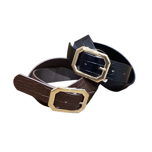 ◎クロコ型押しベルト