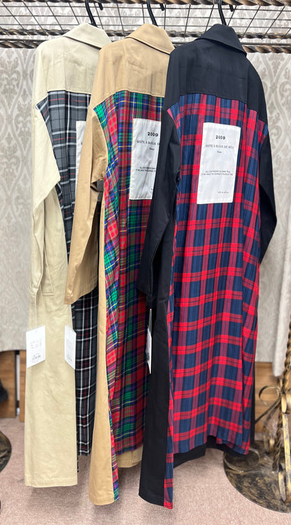 DOS DIOSAS バックチェックコート