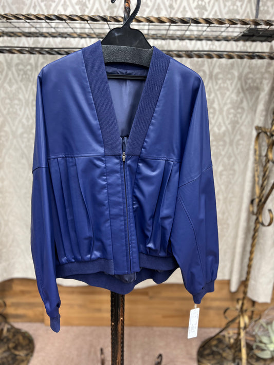 epidemique フェイクレザーバックプリーツJK