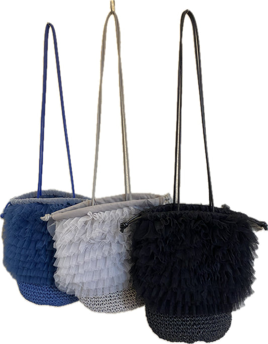 ☆チュールフリル巾着bag