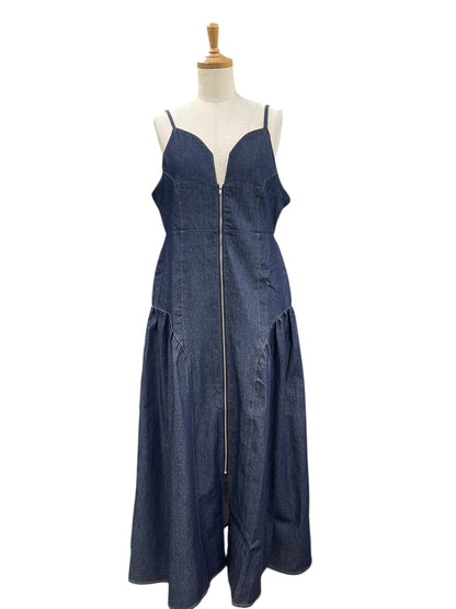 &g’aime デニムフレアOP