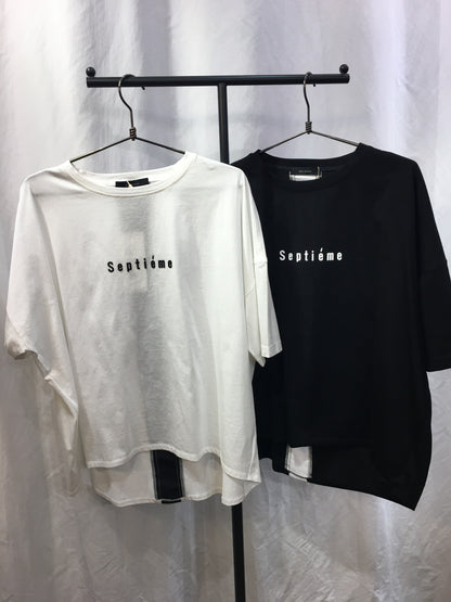 ☆Bou Jeloud Wシルエットバックシャイニーラインロゴ