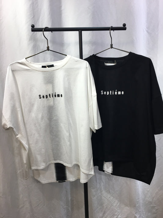 ☆Bou Jeloud Wシルエットバックシャイニーラインロゴ