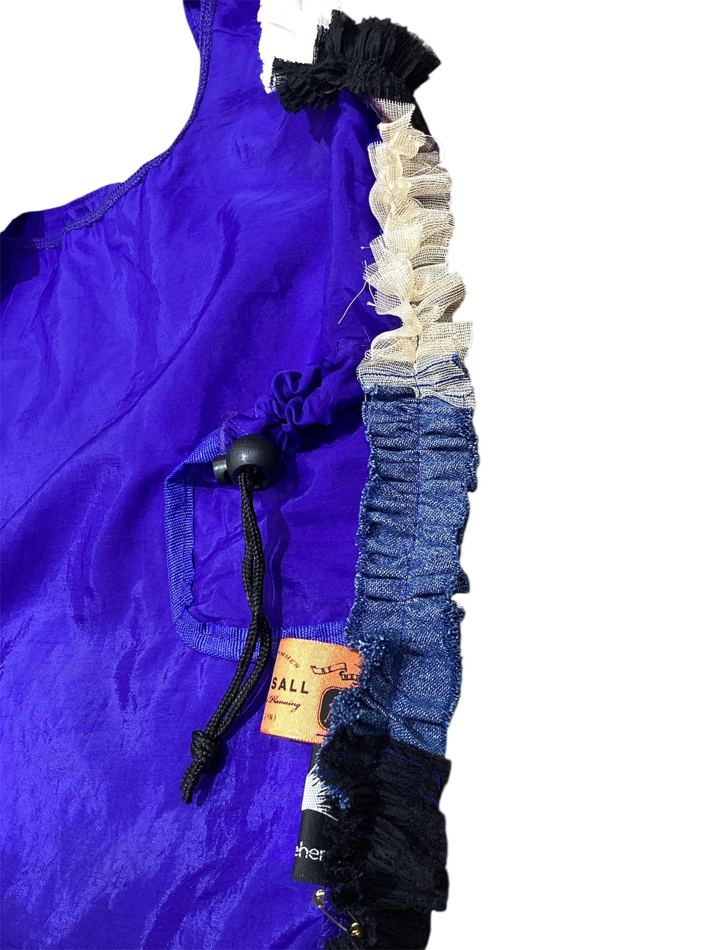 ◎REHERSALL フリルラインナイロンバッグ