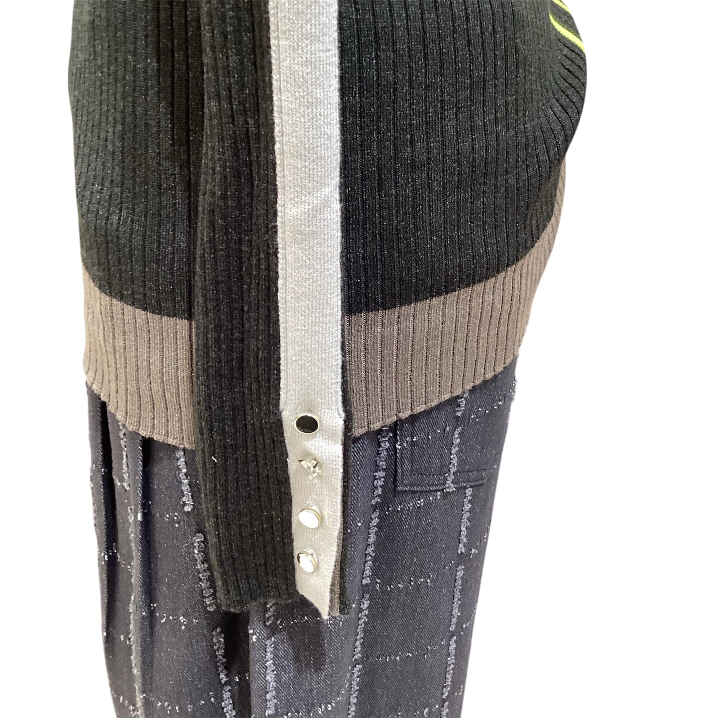 ◎ブロック配色リブニット