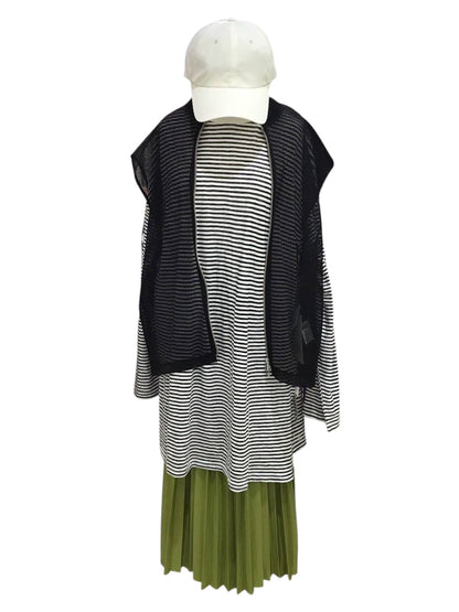 ◎CLOCHEメッシュジップベスト