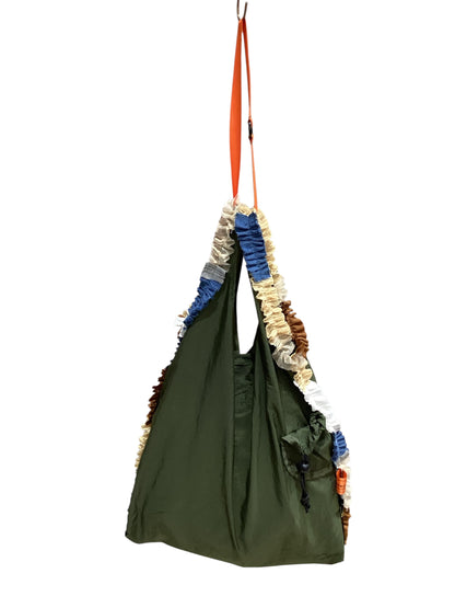 ◎REHERSALL フリルラインナイロンバッグ