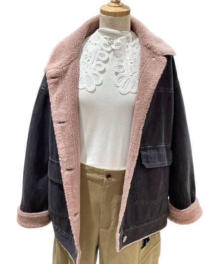 ◎Eimee Law デニム＆ボアJK