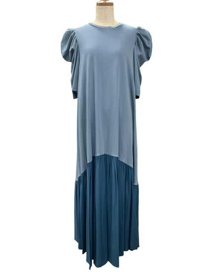 Anna Nicola 袖ギャザー切替ワンピース