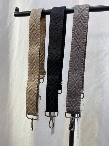 ☆abia BAGSTRAP レギュラー　ひし形エンボス