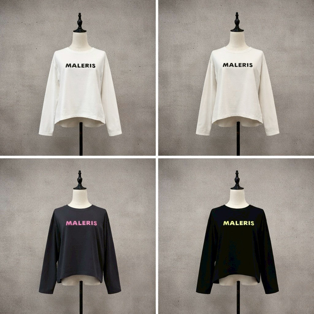予約☆Siro　MALERIS　ロゴT【即日決済で次から使える10％還元クーポンもらえます】