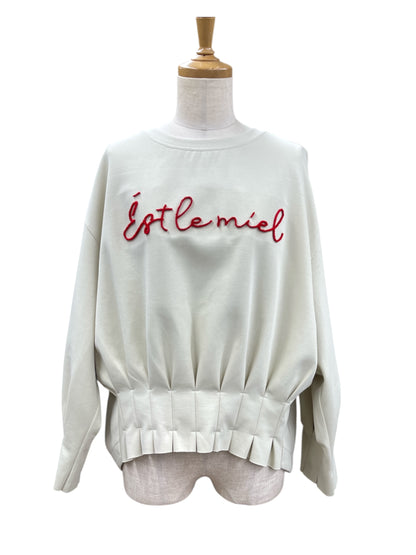 EGLANTINE ロゴトレーナー