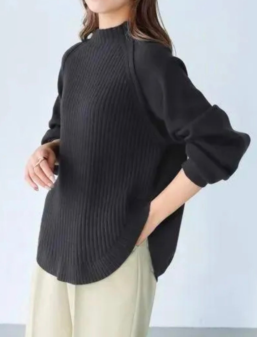 vingtrois 異ゲージ ラウンドニット