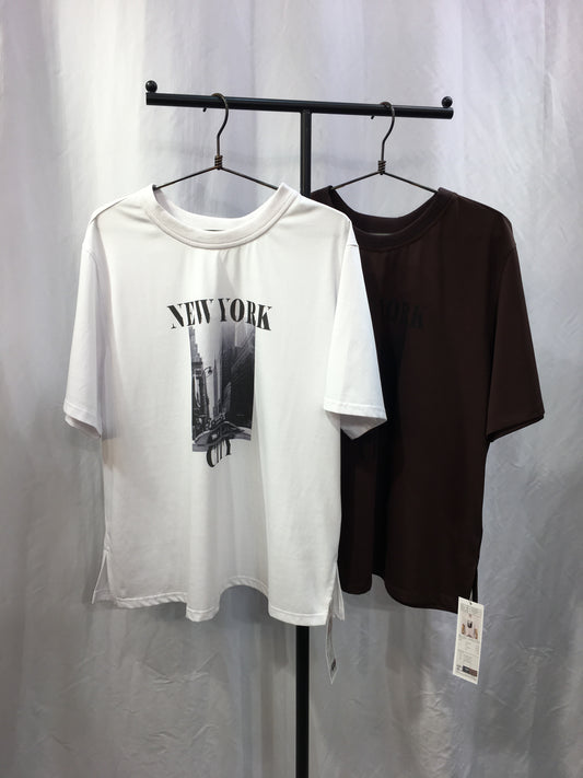 ☆ROSIEE ニューヨークプリントT【予約商品　6/20頃入荷予定】
