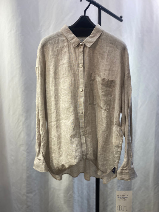 ☆BLUE FRONCEフレンチリネンパールボタンSH