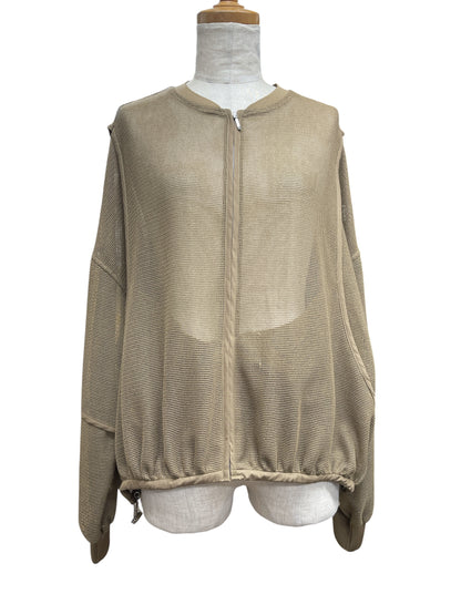 ATELIER SIX byセモア　メッシュZIPブルゾン