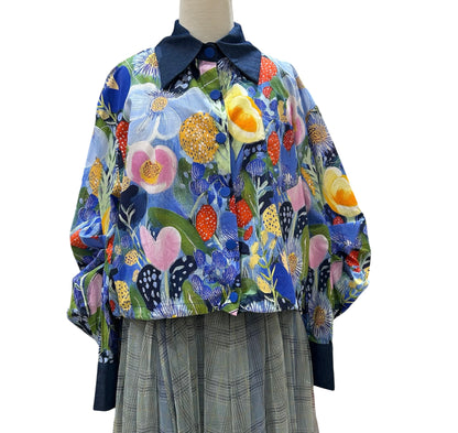 ◎花柄シャツ