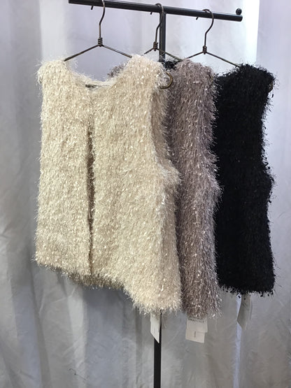 ☆vingtrois ファンシーヤーンベスト