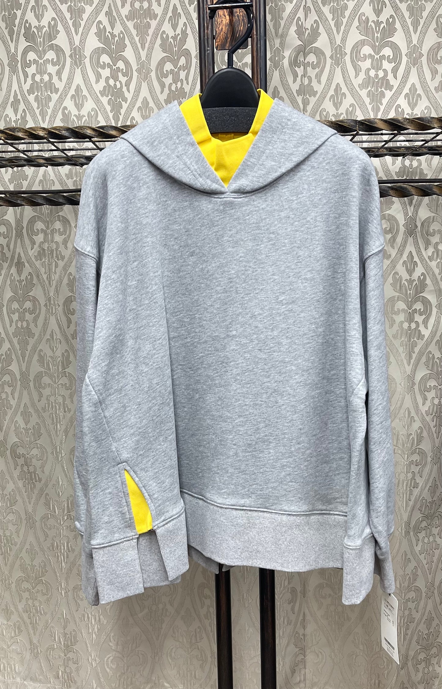 C'EST MOI裏毛配色パーカー