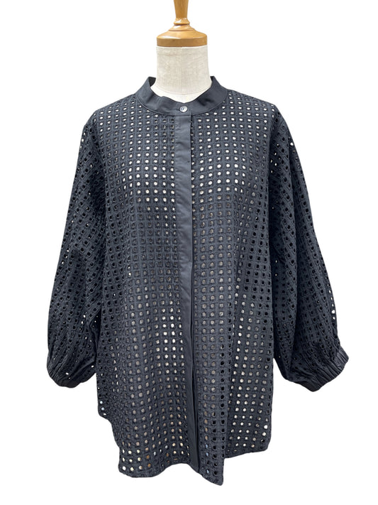 anana 7分袖レースブラウス