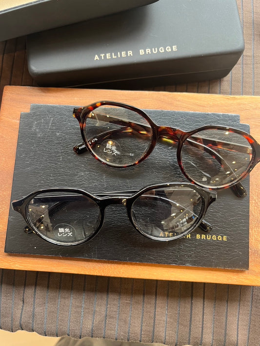 ☆予約ATELIER BRUGGE 調光サングラス　ボストン【6月末納期分】