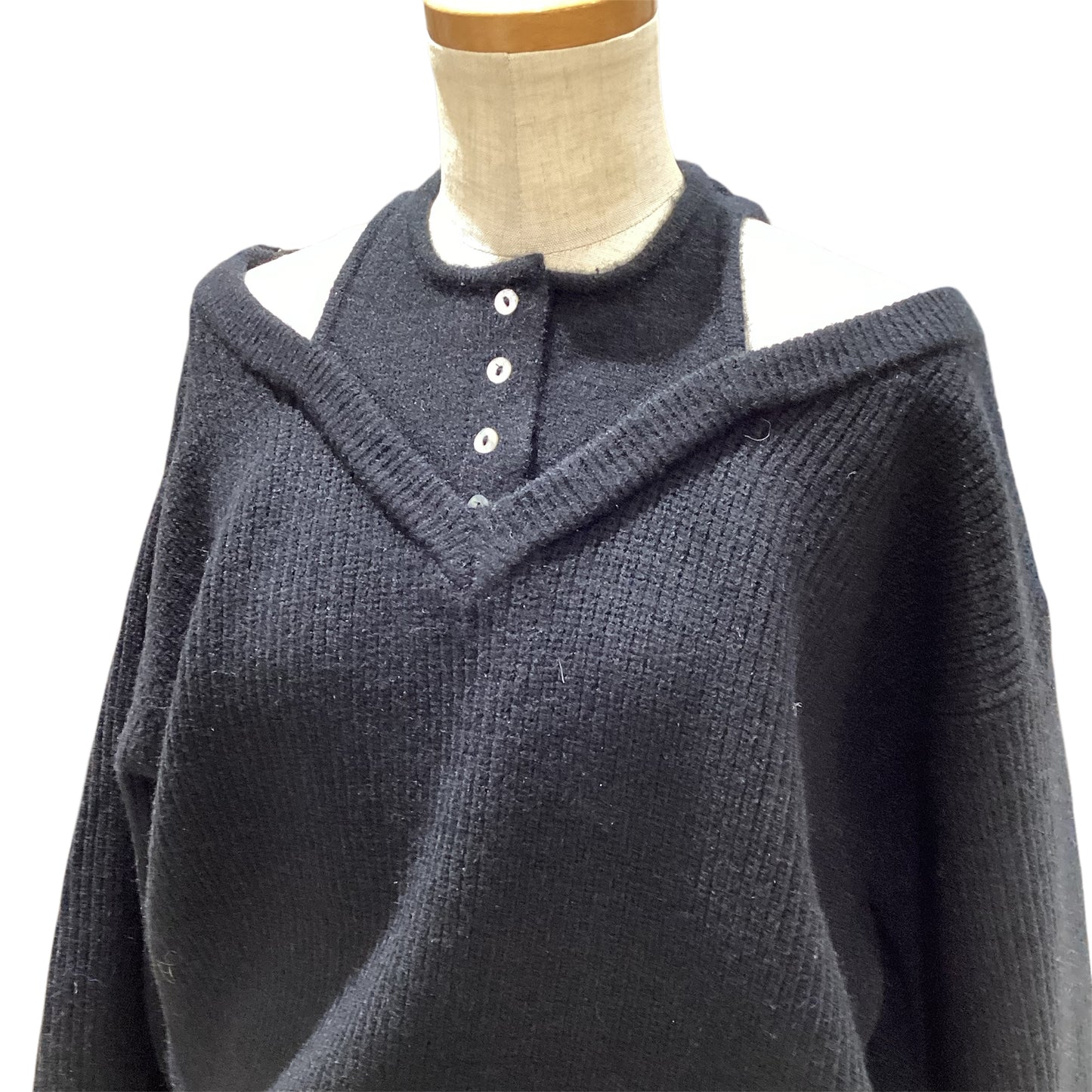 ◎【再入荷】タンクレイヤード風肩開きPO