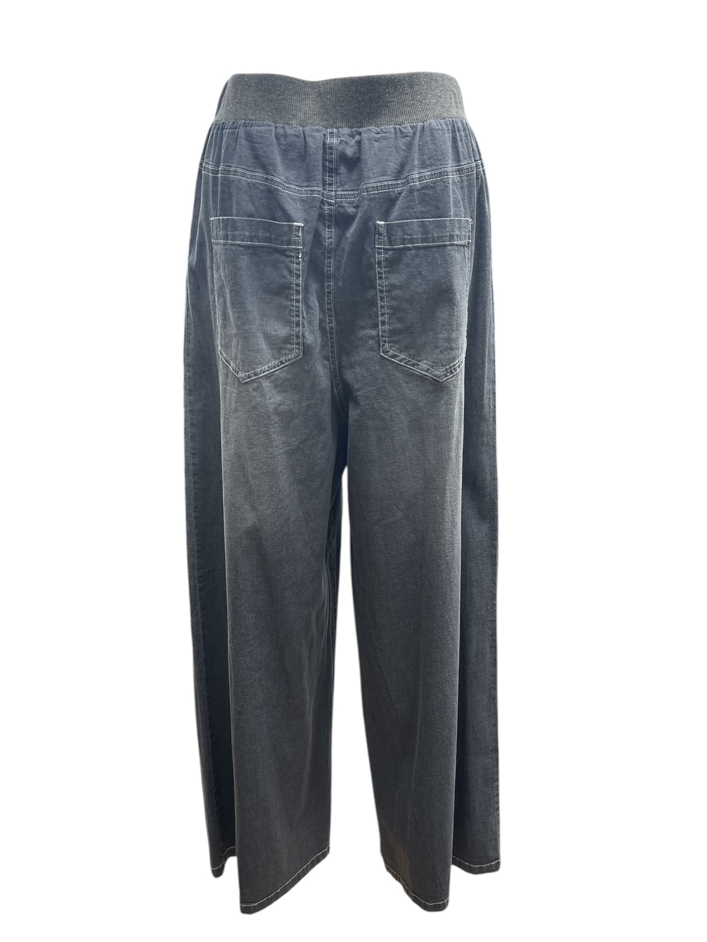 EGLANTINE タックデニムパンツ